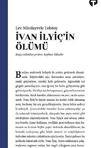 İvan İlyiç’in Ölümü – Lev Nikolayeviç Tolstoy Kitap Hakkında