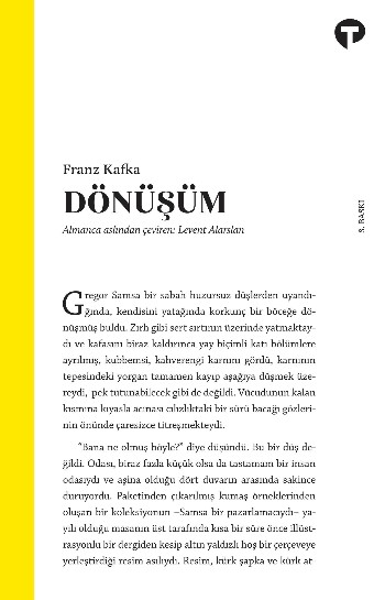 Dönüşüm – Franz Kafka Kitap Hakkında