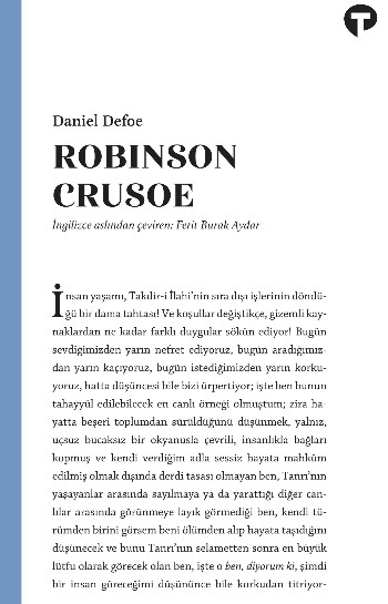 Robinson Crusoe – Daniel Defoe Kitap Hakkında