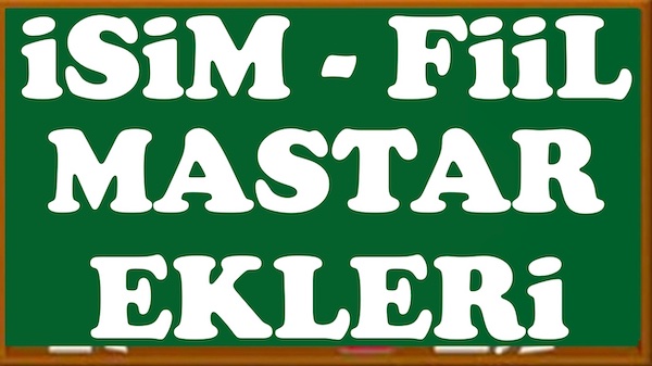 İsim Fiiller, isim fiiller